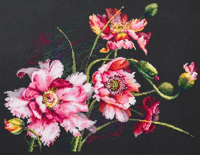 The Mystery of Poppies by Magic Needle 2021 Counted cross stitch kit