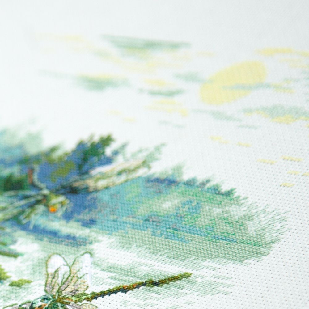 Foggy Morning by Magic Needle 2024 Summer counted cross stitch kit