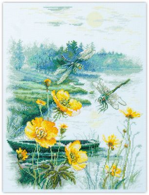 Foggy Morning by Magic Needle 2024 Summer counted cross stitch kit