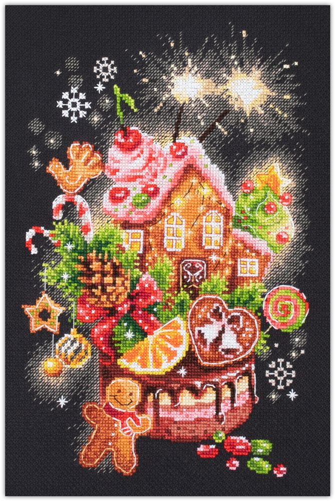 Christmas Sweets by Magic Needle 2021 Winter counted cross stitch kit