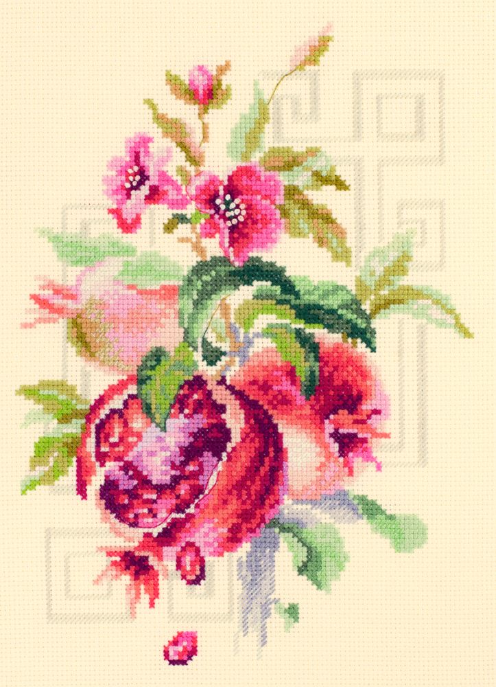 Pomegranate by Magic Needle 2019 Food Counted cross stitch kit
