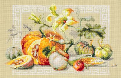 Pumpkin Fest by Magic Needle 2019 Autumn Counted cross stitch kit