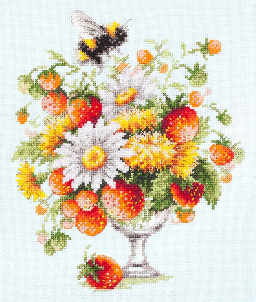 Summer Fantasy by Magic Needle 2018 Season collection Counted cross stitch kit