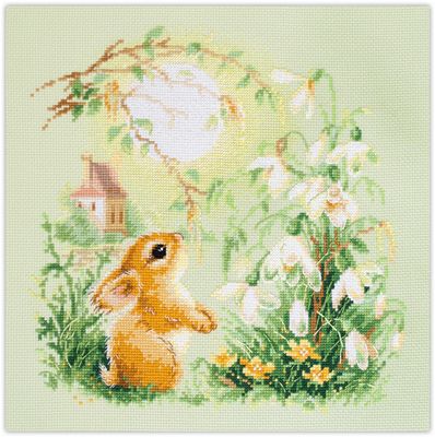 Bunny. Meadow Stories by Magic Needle 2023 Summer counted cross stitch kit