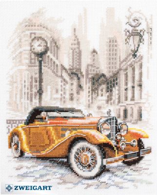 Retro Style. New York by Magic Needle 2021 Retro Counted cross stitch kit