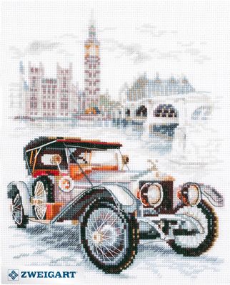 Retro Style. Britain by Magic Needle 2021 Retro Counted cross stitch kit