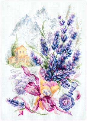 Mountain Lavender by Magic Needle 2022 Counted cross stitch kit