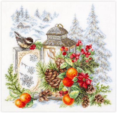 The Scent of Winter by Magic Needle 2023 Winter counted cross stitch kit
