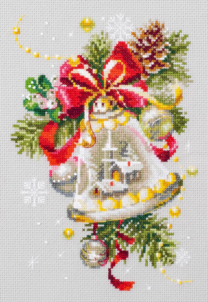Christmas Bell by Magic Needle 2019 Winter counted cross stitch kit