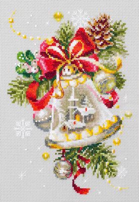 Christmas Bell by Magic Needle 2019 Winter counted cross stitch kit