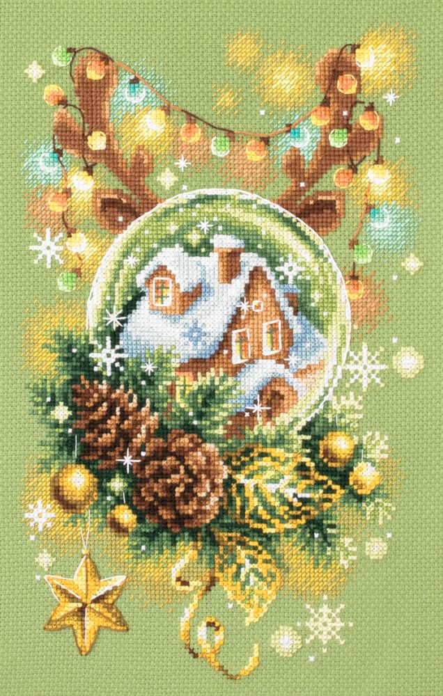 Light Christmas by Magic Needle 2020 Winter counted cross stitch kit