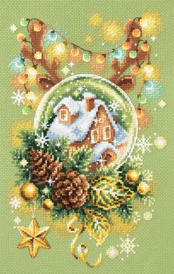 Light Christmas by Magic Needle 2020 Winter counted cross stitch kit