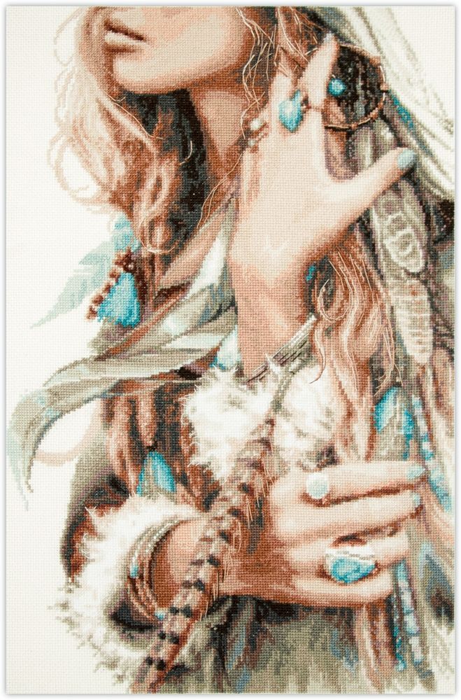 Boho Girl by Magic Needle 2025 Counted cross stitch kit