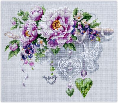 Floral Decor by Magic Needle 2025 Summer counted cross stitch kit