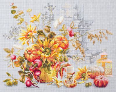 Autumn Improvisation by Magic Needle 2020 Counted cross stitch kit