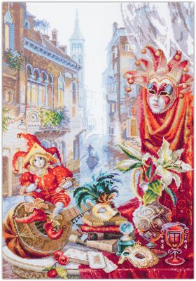 Carnevale di Venezia by Magic Needle 2021 Counted cross stitch kit 2021
