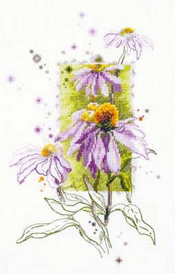 Echinacea by Magic Needle 2018 Counted cross stitch kit