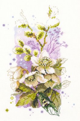 Hellebore by Magic Needle 2018 Counted cross stitch kit