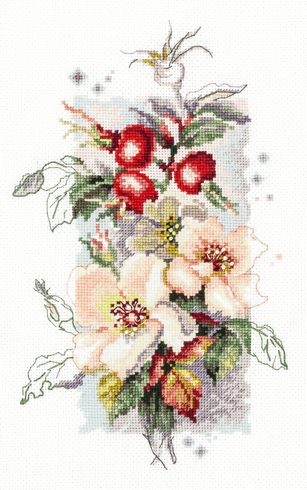 Rosa Canina by Magic Needle 2018 Counted cross stitch kit