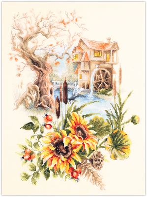 The Old Watermill by Magic Needle 2023 Counted cross stitch kit