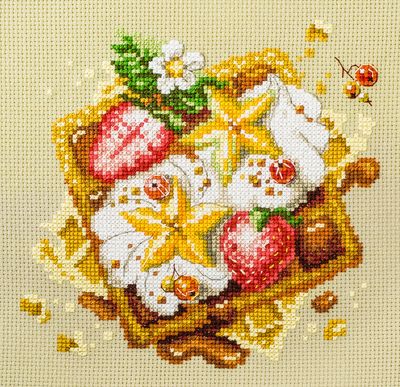 Viennese Waffles by Magic Needle 2019 Sweet Counted cross stitch kit