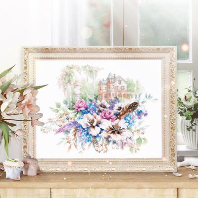 Victorian House by Magic Needle 2023 Counted cross stitch kit
