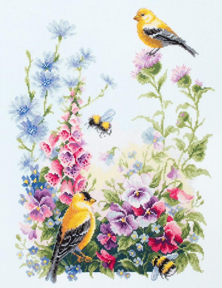 Summer song by Magic Needle 2020 Summer counted cross stitch kit