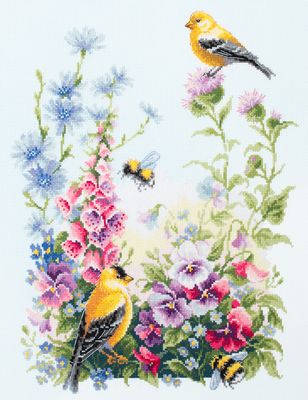 Summer song by Magic Needle 2020 Summer counted cross stitch kit