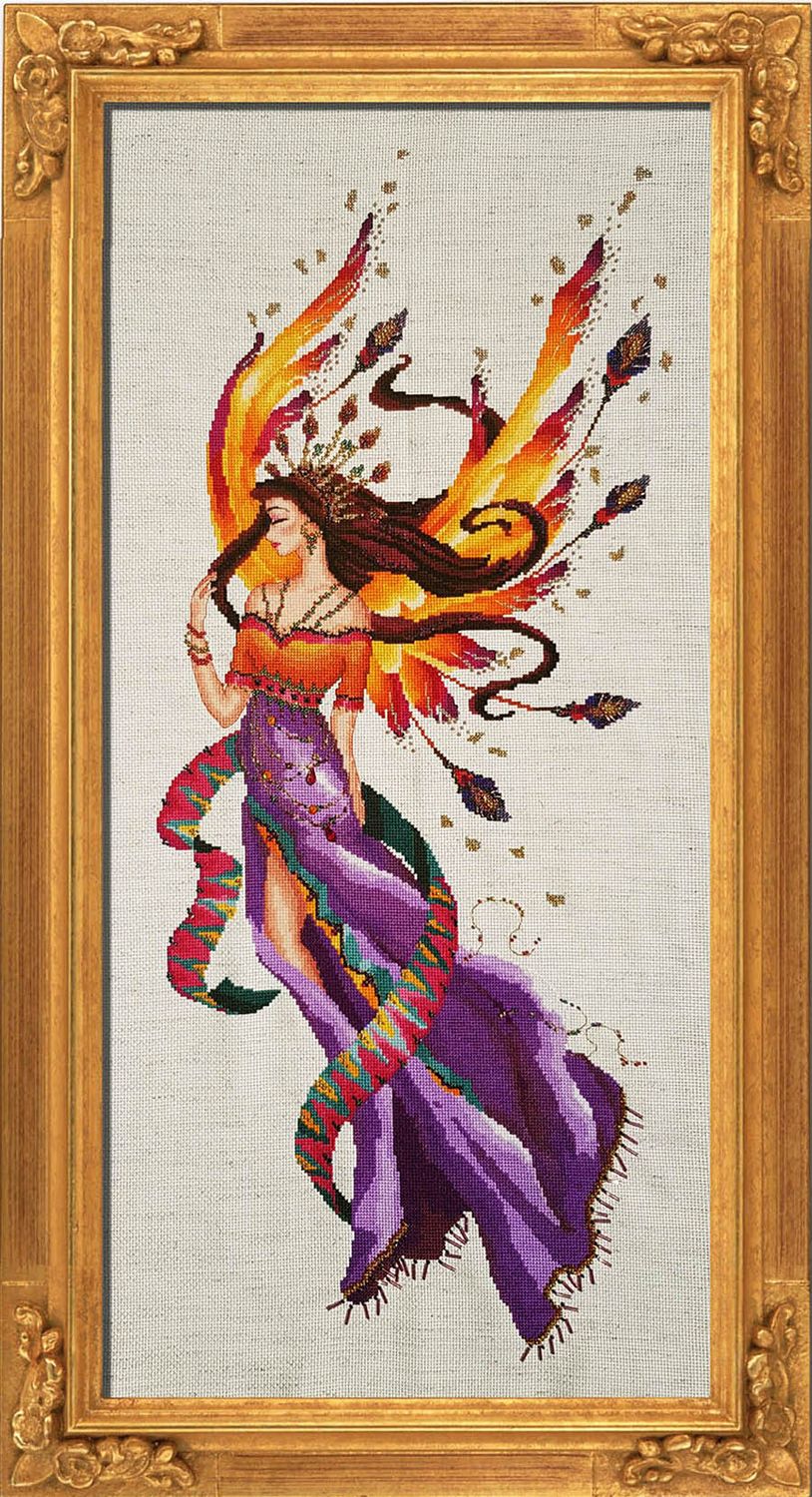 Queen Sari by Bella Filipina Designs 2018  Counted cross stitch pattern