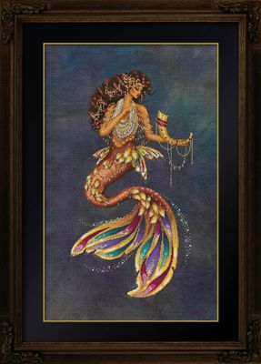 Urduja by Bella Filipina Designs 2023 Counted cross stitch Pattern, Beads set and Set of Threads