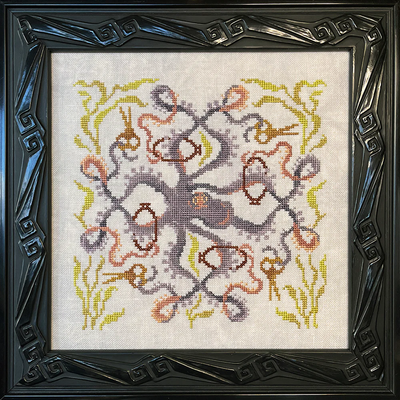 Swimming With Scissors by Ink Circles 2025 Counted cross stitch pattern