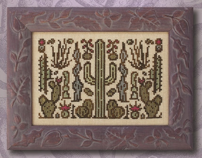 Arranging Cacti by Ink Circles 2017 Counted cross stitch pattern