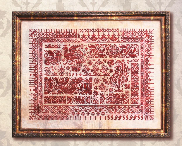 Dragons Of Sumatra by Ink Circles 2017 Counted cross stitch pattern