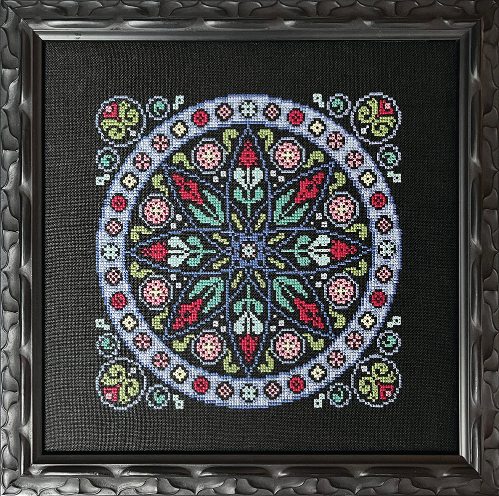 Rose Window by Ink Circles 2025 Counted cross stitch pattern