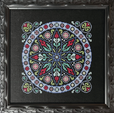 Rose Window by Ink Circles 2025 Counted cross stitch pattern
