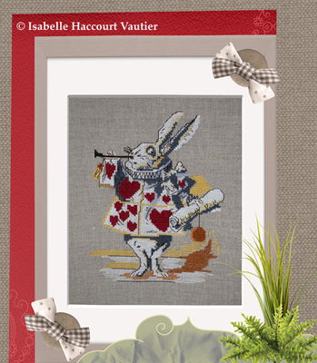 A l&#39;heure pour la Reine (Time for the Queen) by Isabelle Haccourt Vautier Printed cross stich pattern