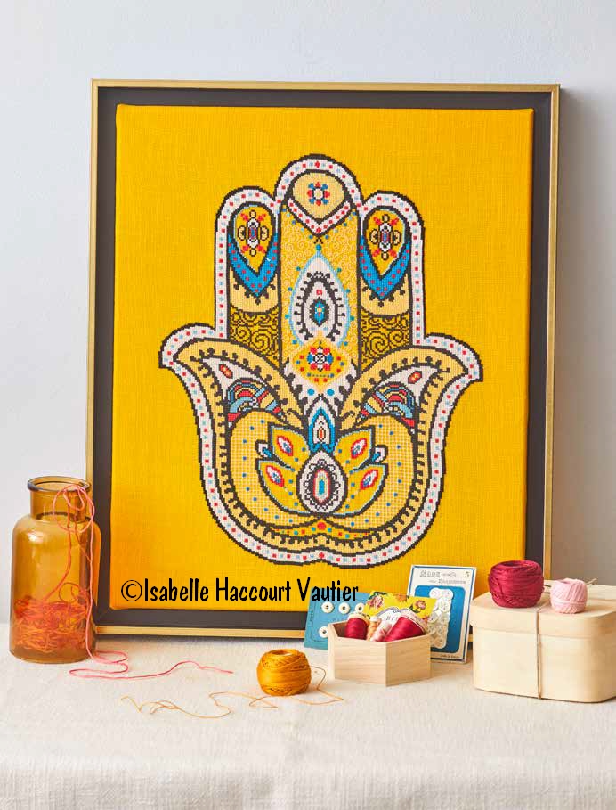 Casablanca by Isabelle Haccourt Vautier Printed cross stich pattern