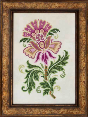 Elizabeth by Glendon Place 2014 Baroque Beauties Collection Cross stitch pattern, Embellishment Pack