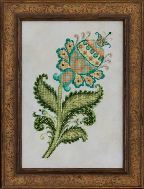 Isabel by Glendon Place 2014 Baroque Beauties Collection Cross stitch pattern, Embellishment Pack