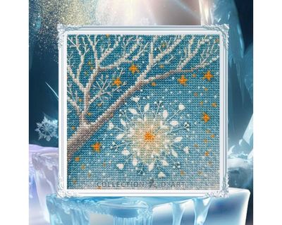 Magic snowflake of wishes by RTO. Сounted Cross Stitch Kit