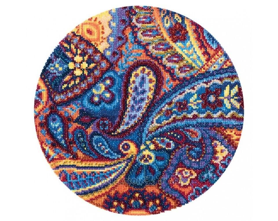 Paisley Ornament 2 by RTO. Сounted Cross Stitch Kit