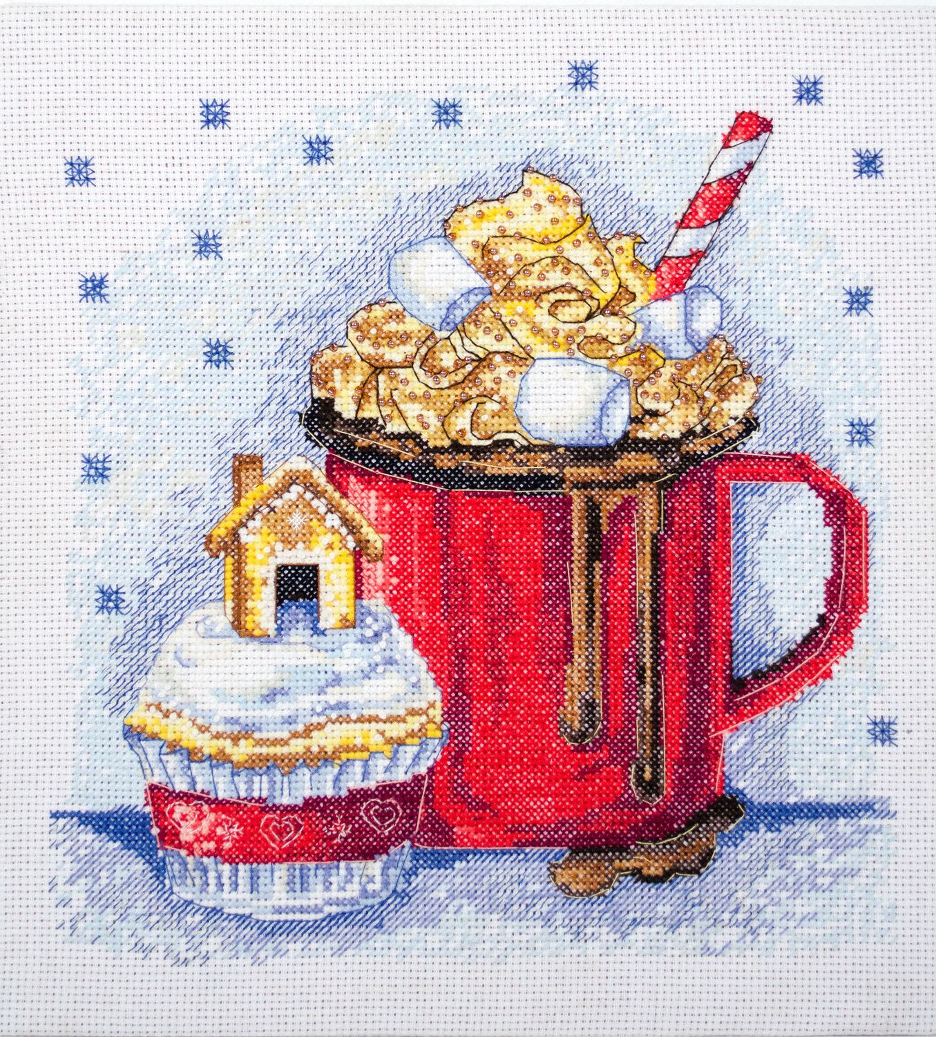 Christmas dream by Abris Art. Winter tale Collection. Counted Cross Stitch Kit