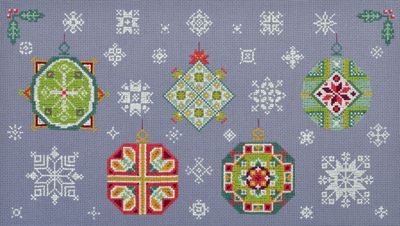 Holiday mood by Abris Art. Deco Scenes Collection. Counted Cross Stitch Kit