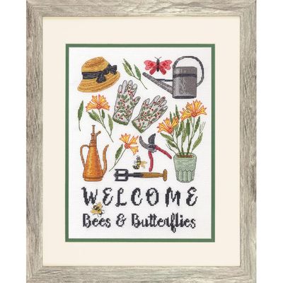 Garden Time by Dimensions Spring counted Cross Stitch Kit