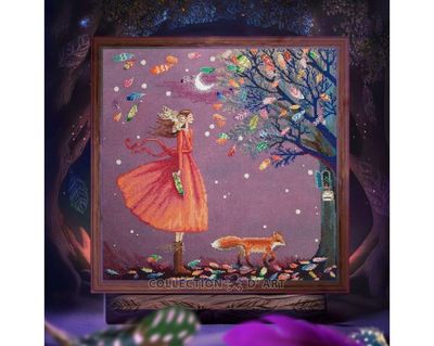 Wish tree by RTO. Fairytale Counted Cross Stitch Kit