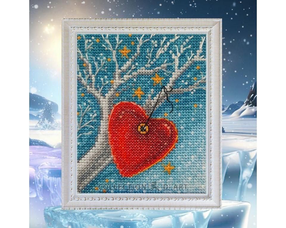 Warmth of the heart by RTO. Сounted Cross Stitch Kit