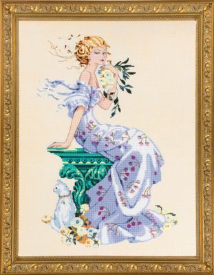 Florentina by Mirabilia Designs 2015 designer Nora Corbett Counted cross stitch pattern embellishment pack