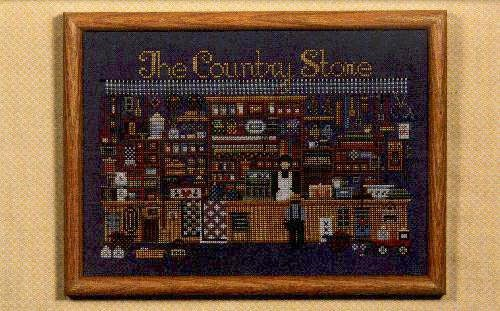 The Country Store by Told in a Garden. Designer Marilyn Leavitt-Imblum Counted cross stitch pattern