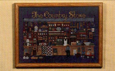 The Country Store by Told in a Garden. Designer Marilyn Leavitt-Imblum Counted cross stitch pattern