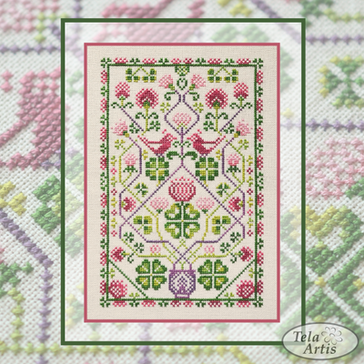Clower by Tela Artis Tree of life series Cross stitch embroidery kit